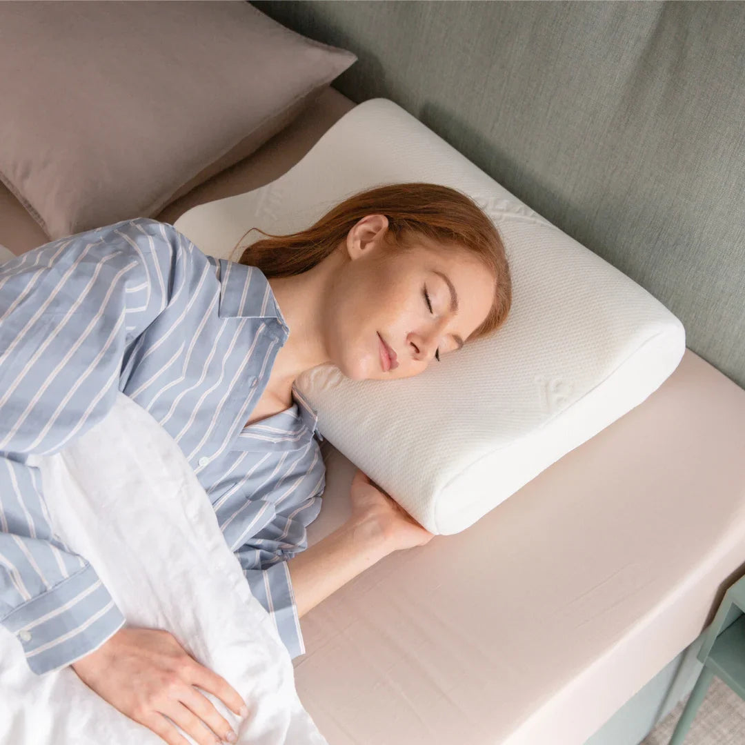 Anti-Snore Memory Foam Contour Pillow